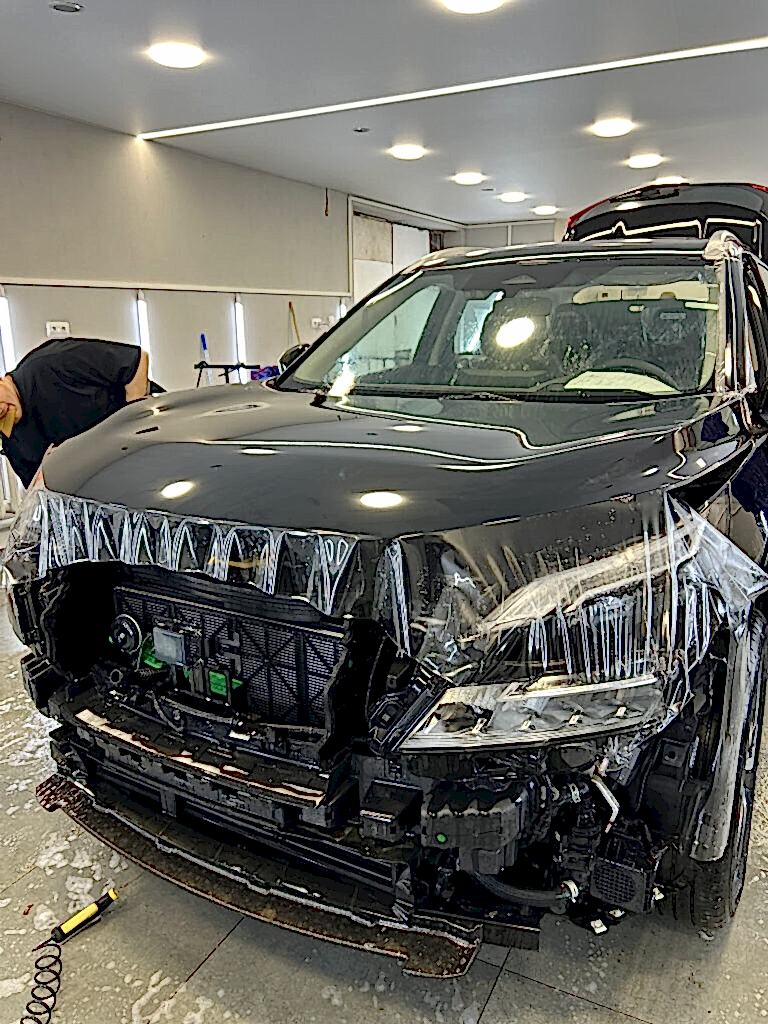 Оклейка пленкой Nissan X-Trail